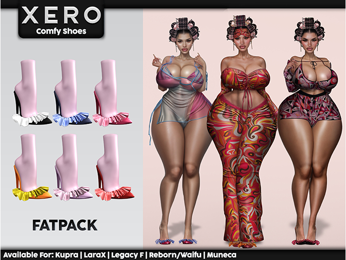 [XERO] Comfy Shoes (Fatpack)