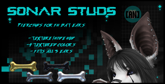 [AN] Sonar Studs for FH Bat Ears