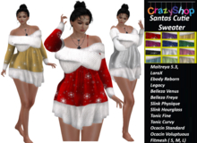 Crazy Santas Cutie Sweater
