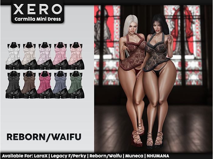 [XERO] Carmilla Mini-Dress (Reborn)