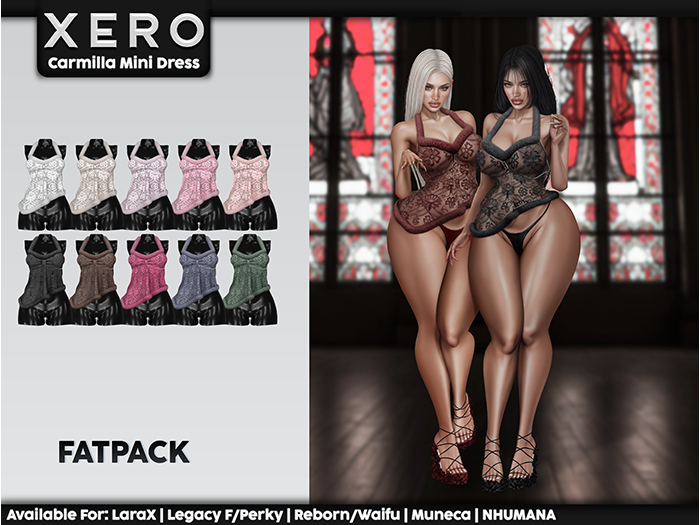 [XERO] Carmilla Mini-Dress (Fatpack)