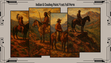 Indian & Cowboy Paint 4 textures Full Perm
