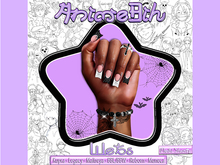 AnimeBih- Webs Set' (Medi) Shorty Nails