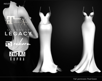 INDUSTRIA : Pearl Gown FP