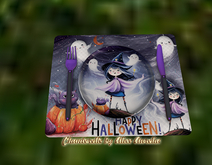 04. NACH Halloween Placemat - Witchy RARE