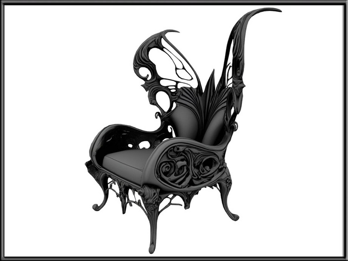 T-3D Creations [ Wings Chair ] Mesh - Full Perm