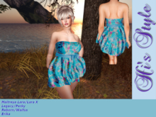 His Candy Dress SkyBlue Flower (Ware me)