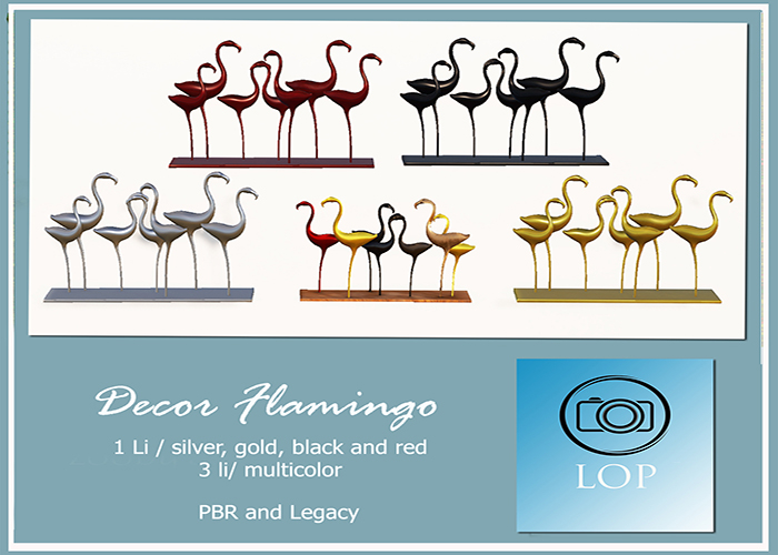 FLAMINGO DECOR LOP (ADD)