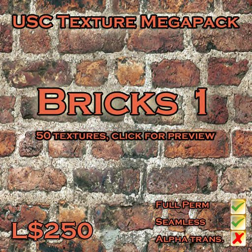 USC Texture Megapack - Bricks 1