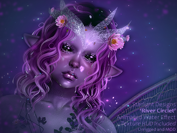 Starlight Designs - River Circlet {Animated Water}