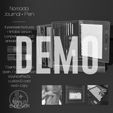 {Starlit Endeavor} DEMO Nomada Journal Fatpack