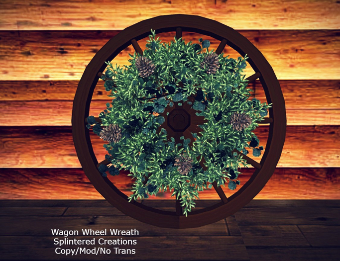 SC: Wagon Wheel Wreath