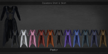 [HU] Isadora Shirt&Skirt_Perky !! WEAR TO UNPACK!!