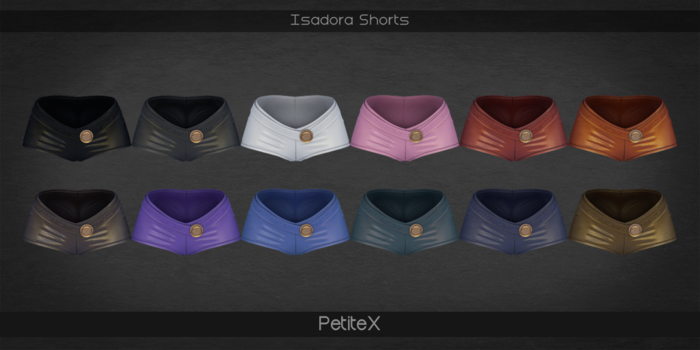 [HU] Isadora Shorts_PetiteX !! WEAR TO UNPACK!!