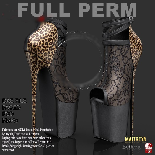 SHOES STALKED FULL PERM