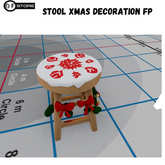 !OF! stool xmas decoration FP