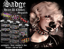 Sadge Heart-U Choker MEGAPACK