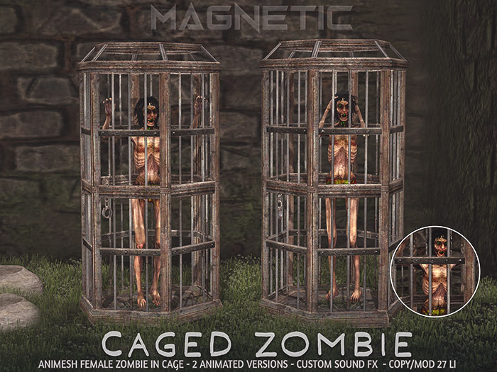 Magnetic - Caged Zombie