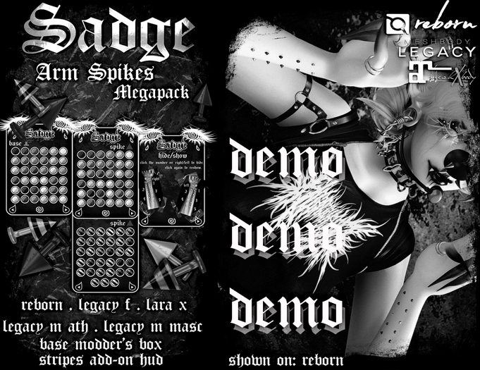 Sadge Arm Spikes DEMO