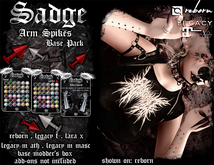 Sadge Arm Spikes BASEPACK