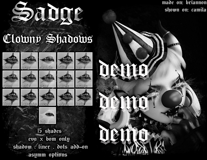 Sadge Clowny Shadows DEMO