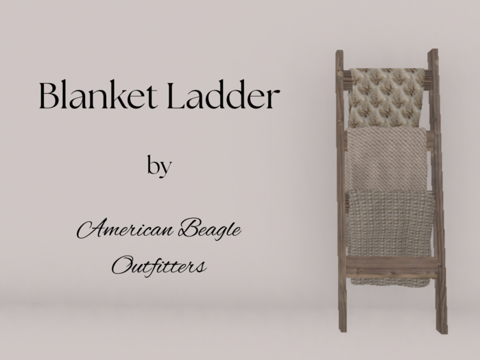 ABO - Blanket ladder - neutrals