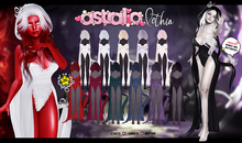 Astralia // Lethia Dress (Crimson)