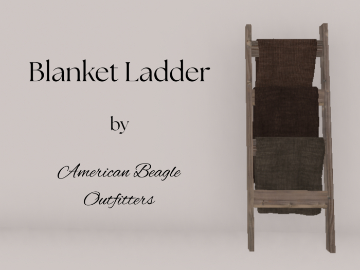 ABO - Blanket ladder - browns