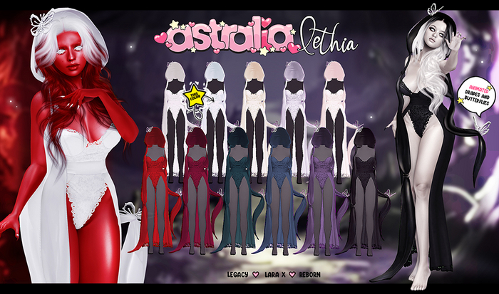 Astralia // Lethia Dress (Powder)