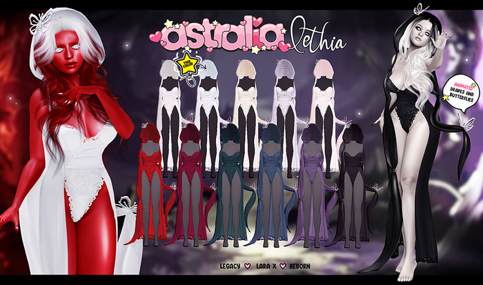 Astralia // Lethia Cape (Powder)