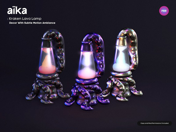 aika - Kraken Lava Lamp - Fatpack (add)