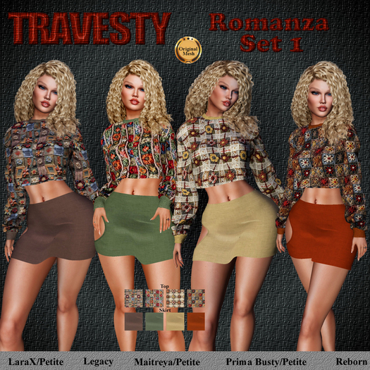 Travesty Romanza Set 1