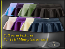 [TE] Mini-pleated-skirt-texture pack-Full Perm