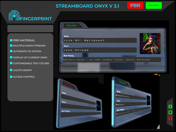 ::.FINGERPRINT.:: Streamboard Onyx V3.1*