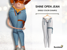 Bumblebee - Shine Open Jean with Panty - FALL EDITION 2