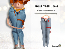 Bumblebee - Shine Open Jean with Panty - FALL EDITION 8
