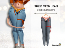Bumblebee - Shine Open Jean with Panty - FALL EDITION 9