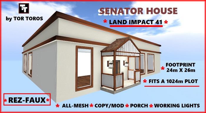 SENATOR HOUSE 41Li (Boxed)