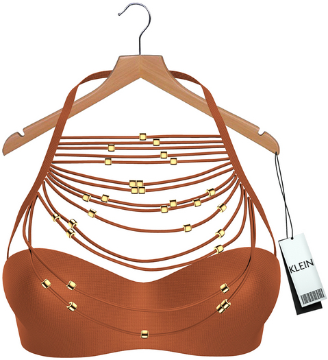 KLEIN''Carly''Top-Orange