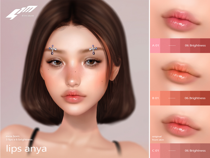 41m / Lips Anya / EvoX: 18 Colors