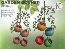 KOPFKINO - Garden Corner - Pottery Wall Decor