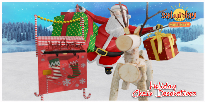 EVH Holiday Chair DECORATIVES