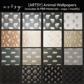 [ARTSY] Animal Wallpapers (add to unpack)