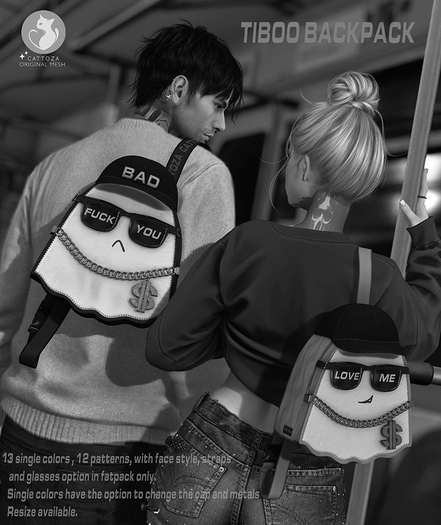 Cattoza - Tiboo Backpack / DEMO