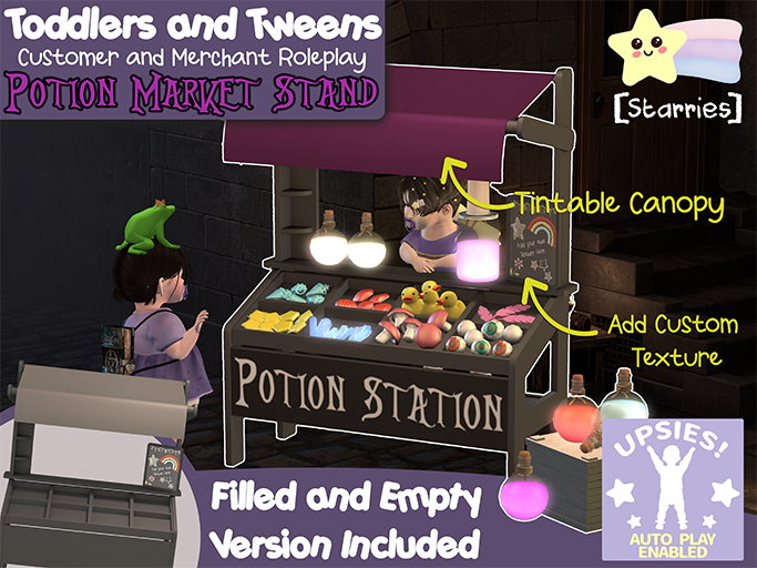 [Starries] Hallow Potion Market Stand