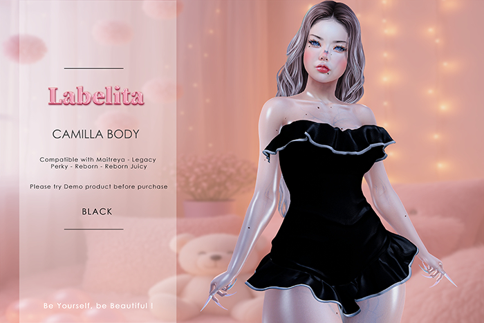 [LABELITA] Camilla Body Black
