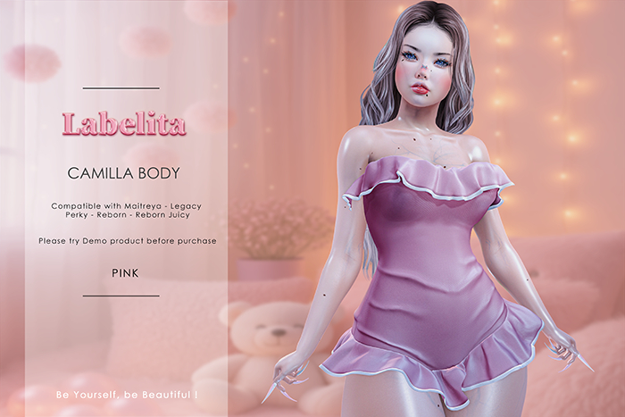 [LABELITA] Camilla Body Pink