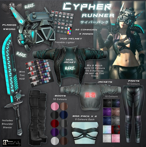 [The Forge] Cypher Bra, Blue