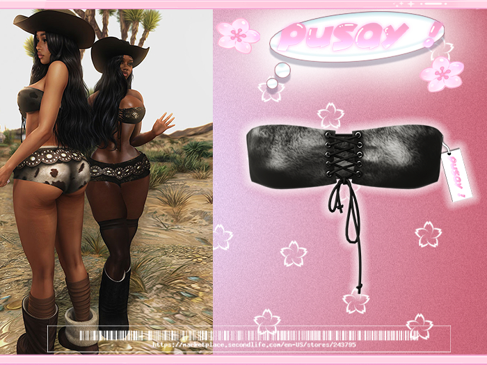 PUSAY "DASANI" TOP - Black