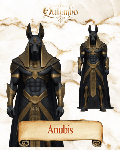 Anubis *Quilombo Historical Decor*